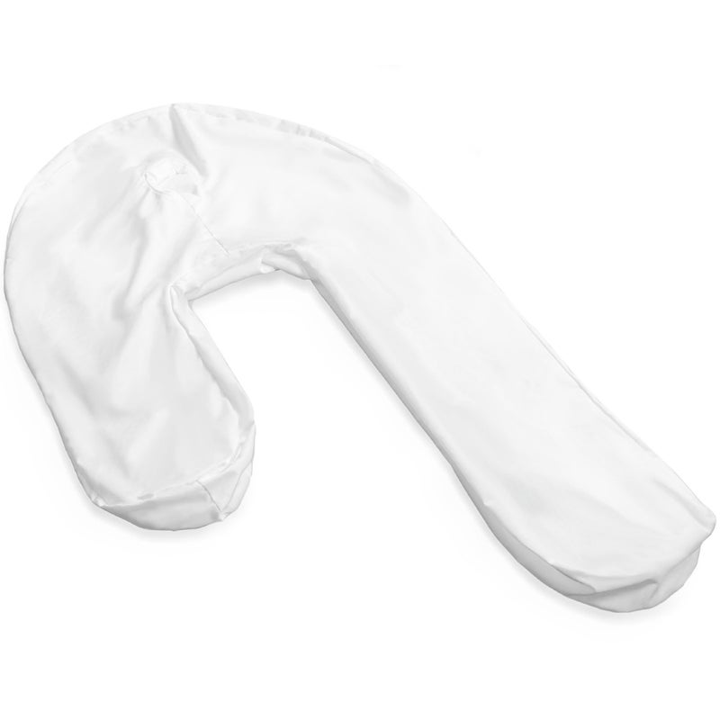 DMI Protective Pillowcase for The Side Sleeper Pillow Extends Product Life of Pillow Protects Against Moisture  Stains Zipper  Snap Enclosure FSA  HSA Eligible White