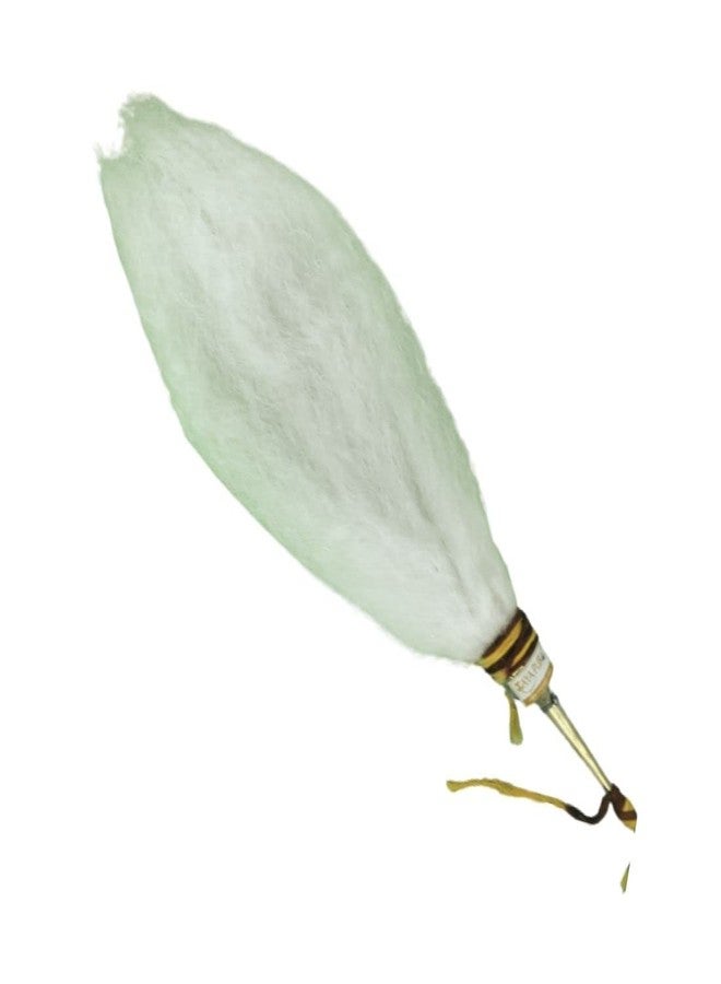 MAYAPURI Chawar Sahib Metal Body Fly Whisk, White, 15.5 Inches - Image 4