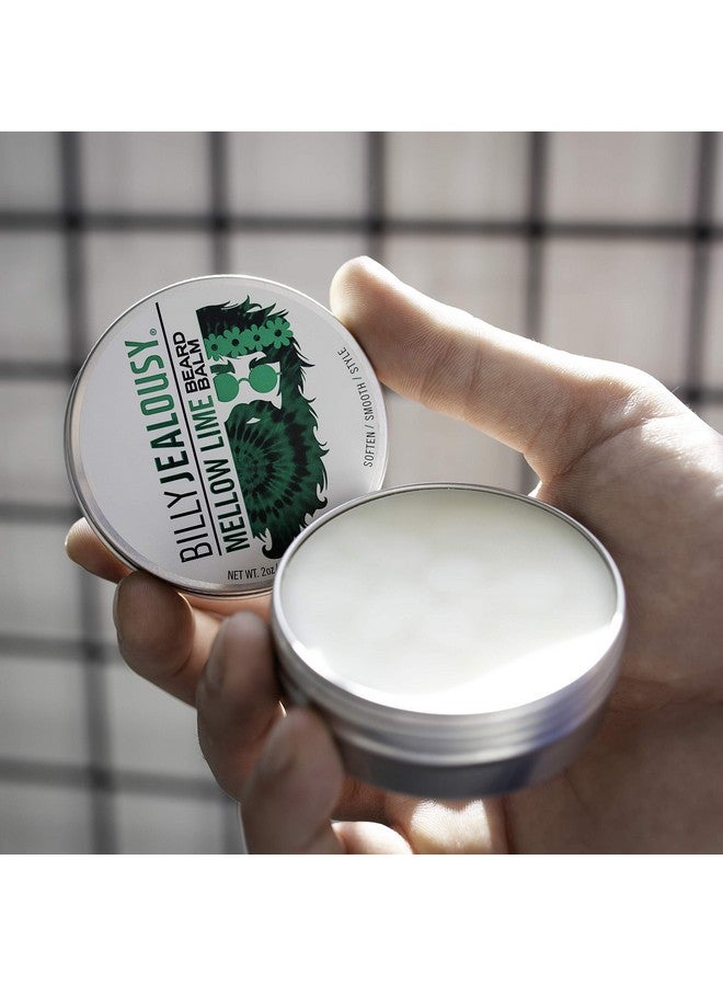 Billy Jealousy Beard Balm With Light Hold & Low Shine, Everyday Beard Styling Balm Loaded With Coconut, Shea & Sunflower Oils For Smooth & Nourished Beard & Skin, Mellow Lime, 2 Oz - Image 5