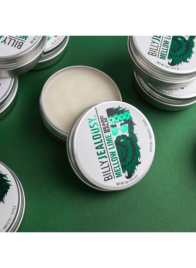 Billy Jealousy Beard Balm With Light Hold & Low Shine, Everyday Beard Styling Balm Loaded With Coconut, Shea & Sunflower Oils For Smooth & Nourished Beard & Skin, Mellow Lime, 2 Oz - Image 3