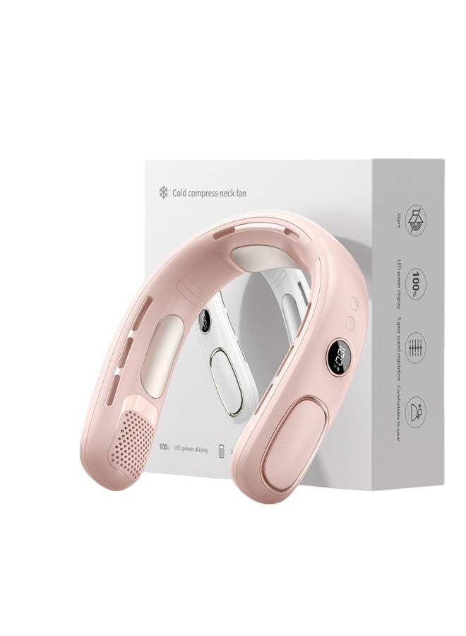 Nariele New USB Semiconductor Cooling Neck Fan