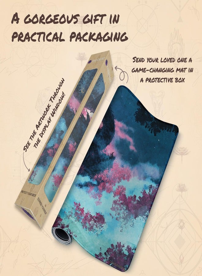 Paramint Sekiro vs. The Black Star (Stitched) - MTG Playmat by Anato Finnstark, Sekiro - Compatible with Magic The Gathering Playmat - Play MTG, YuGiOh, TCG - Play Mat Art Designs & Accessories - Image 5