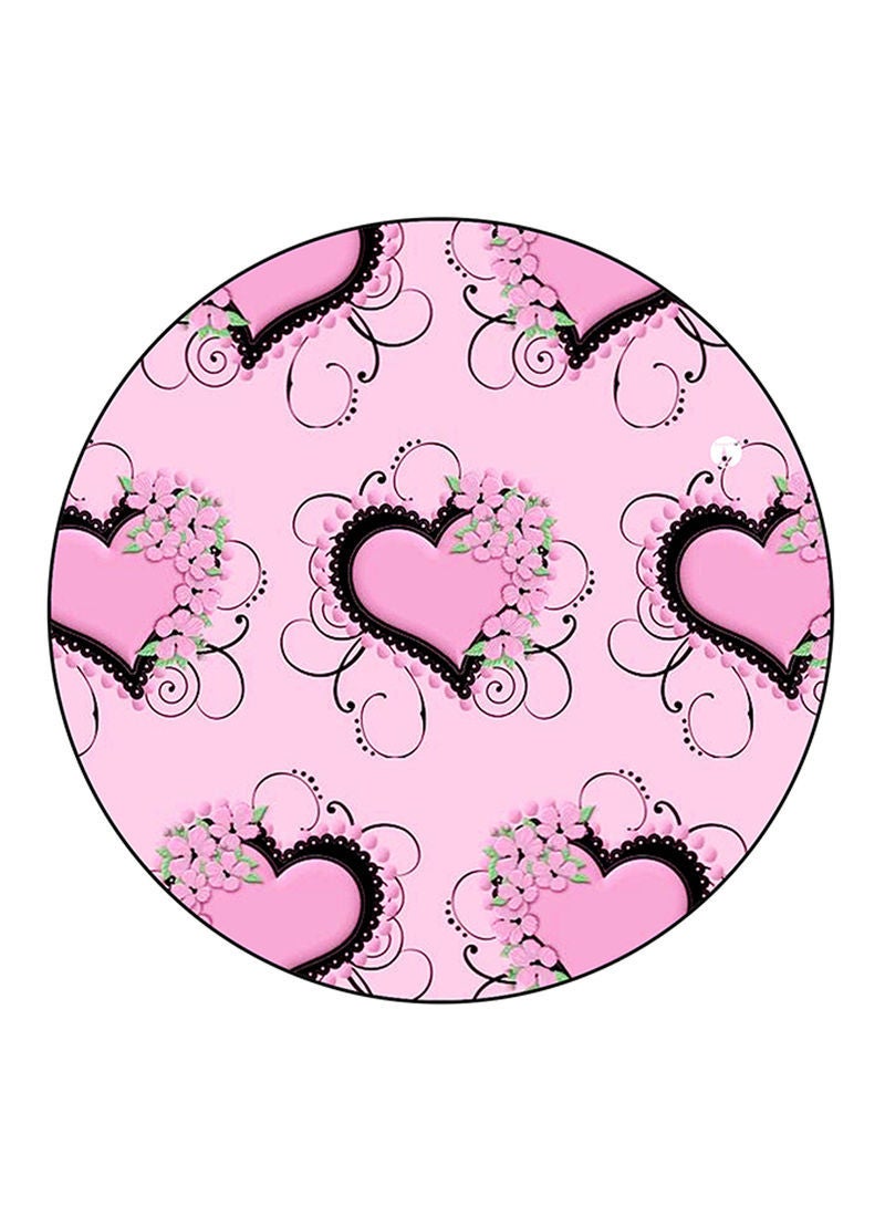 RKN Hearts Printed Mouse Pad Multicolour