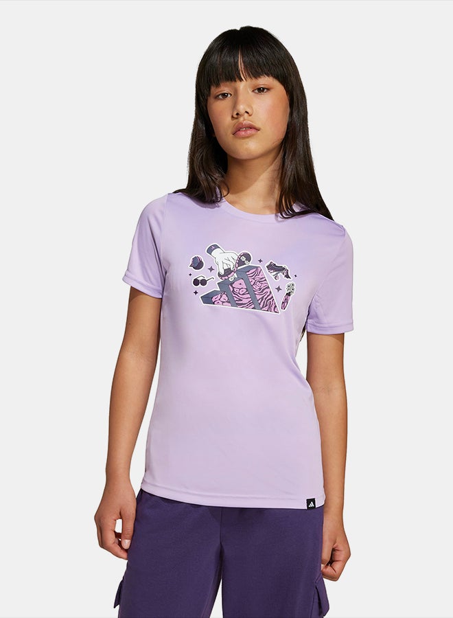 Adidas CLIMACOOL Animal Graphic T-Shirt Kids - Image 1
