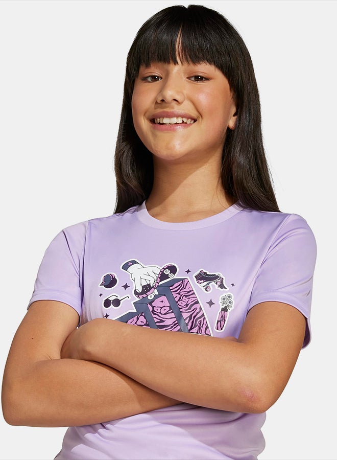 Adidas CLIMACOOL Animal Graphic T-Shirt Kids - Image 4