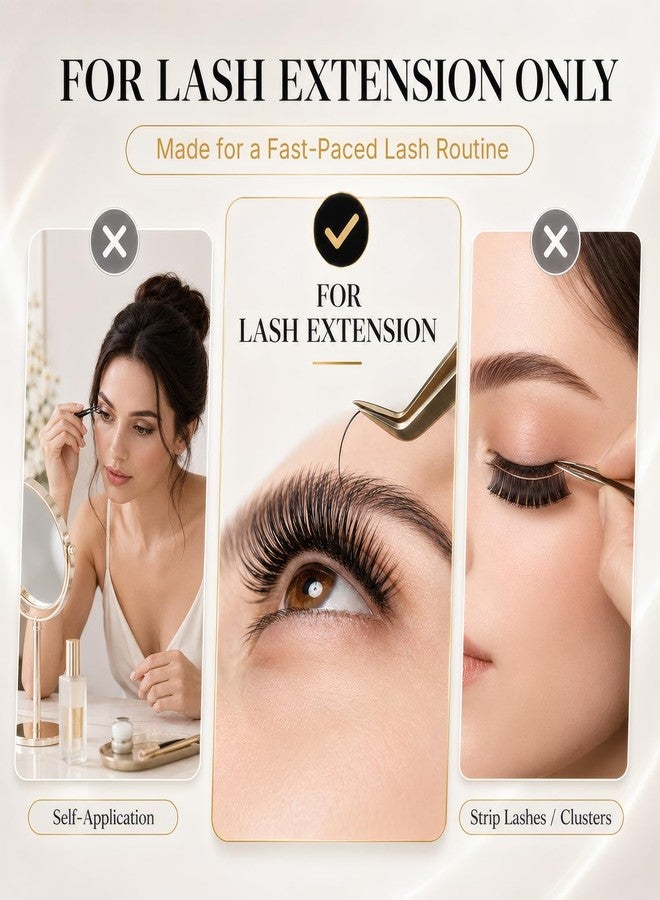 MAJOR DIJIT Eyelash Extension Glue 0.5 Sec Drying time Retention 4-5 Weeks Lash Tech Supplies (0.17 Fl Oz) - Image 5