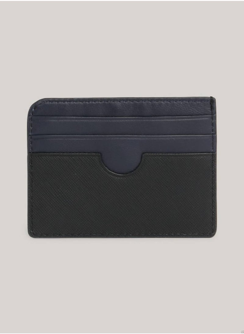 Men's Leather Logo Credit Card Holder -  Saffiano leather, Black - pzsku/Z6F9767346E1153208E39Z/45/_/1724216620/b085146f-537f-4bf6-b326-17ebe9d09c3d