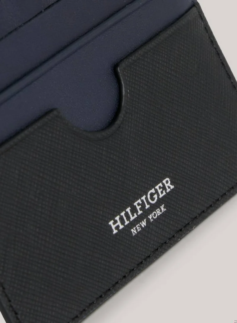 TOMMY HILFIGER Leather Logo Credit Card Holder