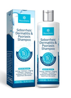 Roycederm Roycederm Psoriasis Shampoo, Seborrheic Dermatitis Shampoo, Folliculitis Shampoo, Dandruff Shampoo, Scalp Psoriasis & Seborrheic Dermatitis Treatment, Dry Itchy Scalp Treatment  - Image 1
