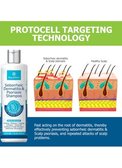 Roycederm Roycederm Psoriasis Shampoo, Seborrheic Dermatitis Shampoo, Folliculitis Shampoo, Dandruff Shampoo, Scalp Psoriasis & Seborrheic Dermatitis Treatment, Dry Itchy Scalp Treatment  - Image 4