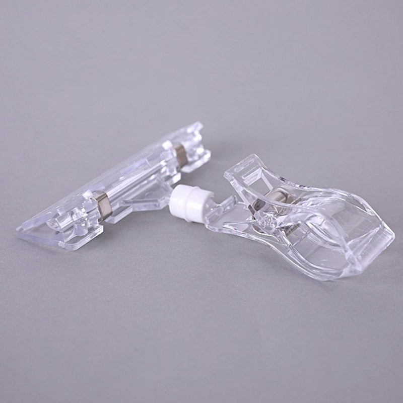 25pcs Double-head Universal Price Tag Holders Clips for Supermarket Shelf Sign Display, Adjustable Label Clamps for Retail Merchandising - Image 5