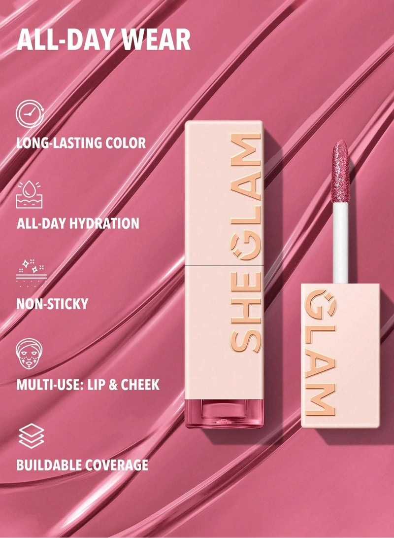 SHEGLAM Take A Hint Lip Tint-Primp Primp - Image 4