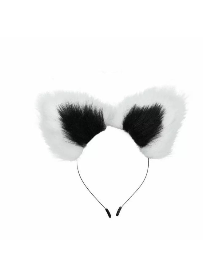 Cartoon Headband Fox Wolf Ears for Party Props - Image 1