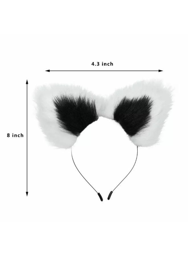 Cartoon Headband Fox Wolf Ears for Party Props - Image 2