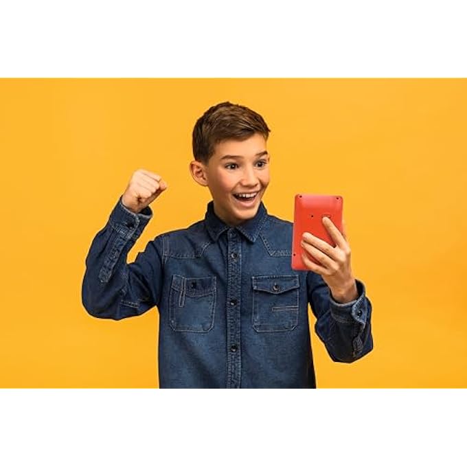 , CYBER ARCADE COLOR, PORTABLE RETRO GAMES CONSOLE, 200 GAMES OF ACTION, SPORT, RACING, PUZZLES AND MORE, 2.8" LCD COLOUR DISPLAY, RED, JL2389 - Image 3