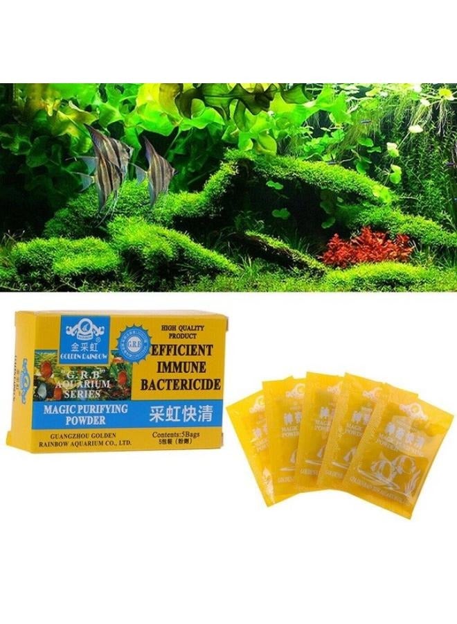 Generic Aquarium Purifier Powder Magic Water Efficient Immune Fish Tank Bactericide  - Image 3