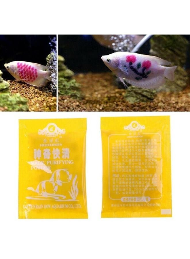 Generic Aquarium Purifier Powder Magic Water Efficient Immune Fish Tank Bactericide  - Image 4