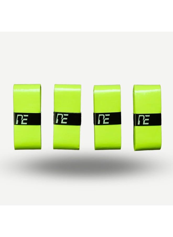 Pickleball Effect Soft Ultra Tac Overgrip, Extra Tacky, Long Lasting Comfort (Neon Lime) - Image 1