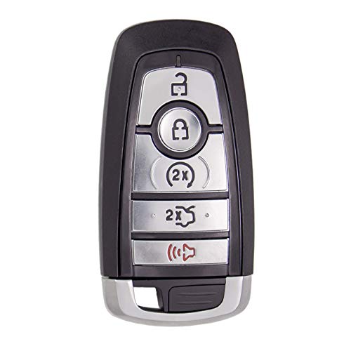 Keyless2Go Replacement for 5 Button Proximity Smart Key for Ford M3N-A2C931426 164-R8149 - Image 1
