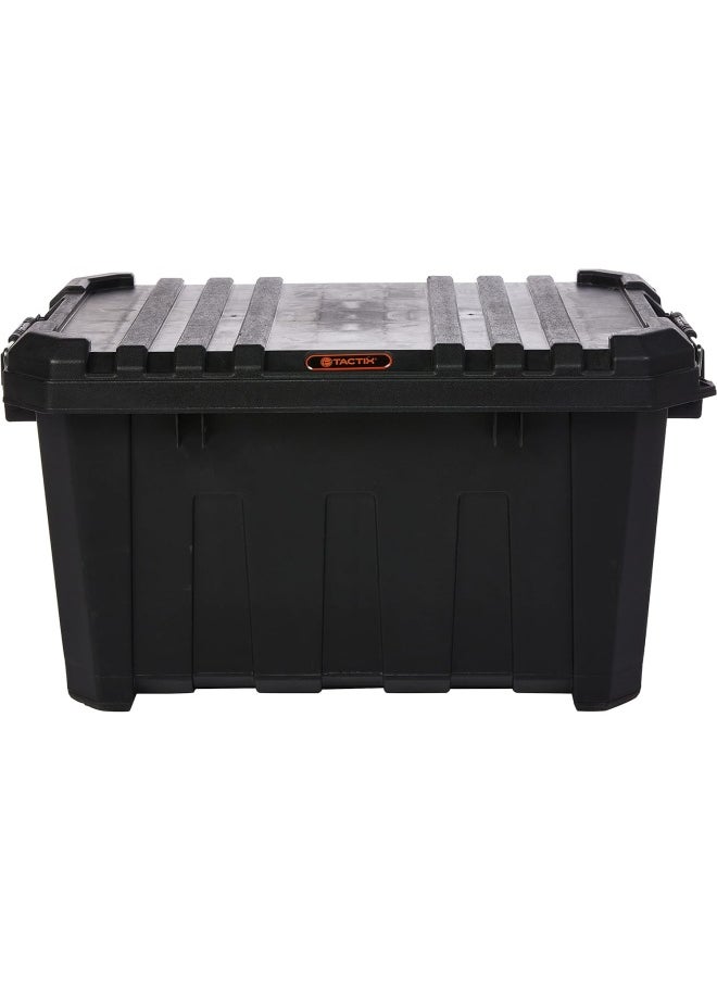 Tactix Tactix 45L Heavy Duty Storage Box 60.5 x 38.3 x 32.5 cm Black  - Image 4