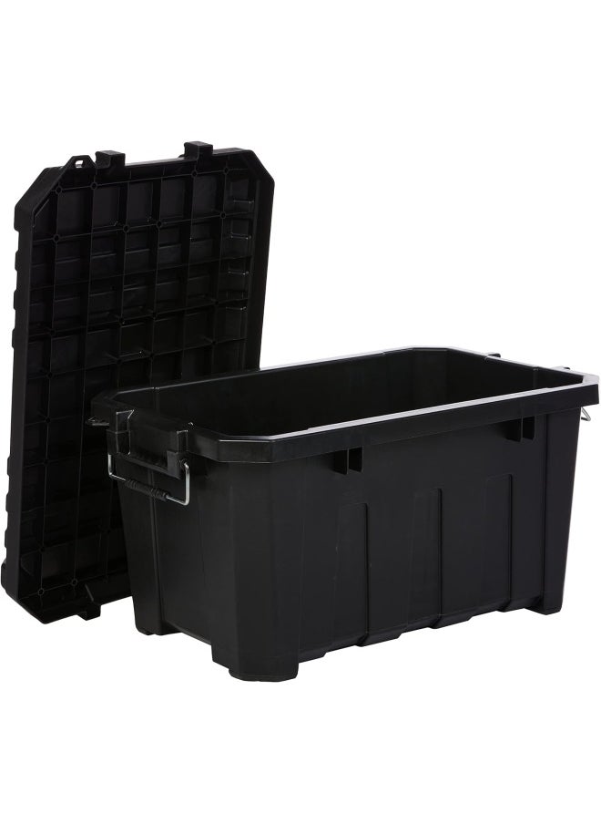 Tactix Tactix 45L Heavy Duty Storage Box 60.5 x 38.3 x 32.5 cm Black  - Image 3