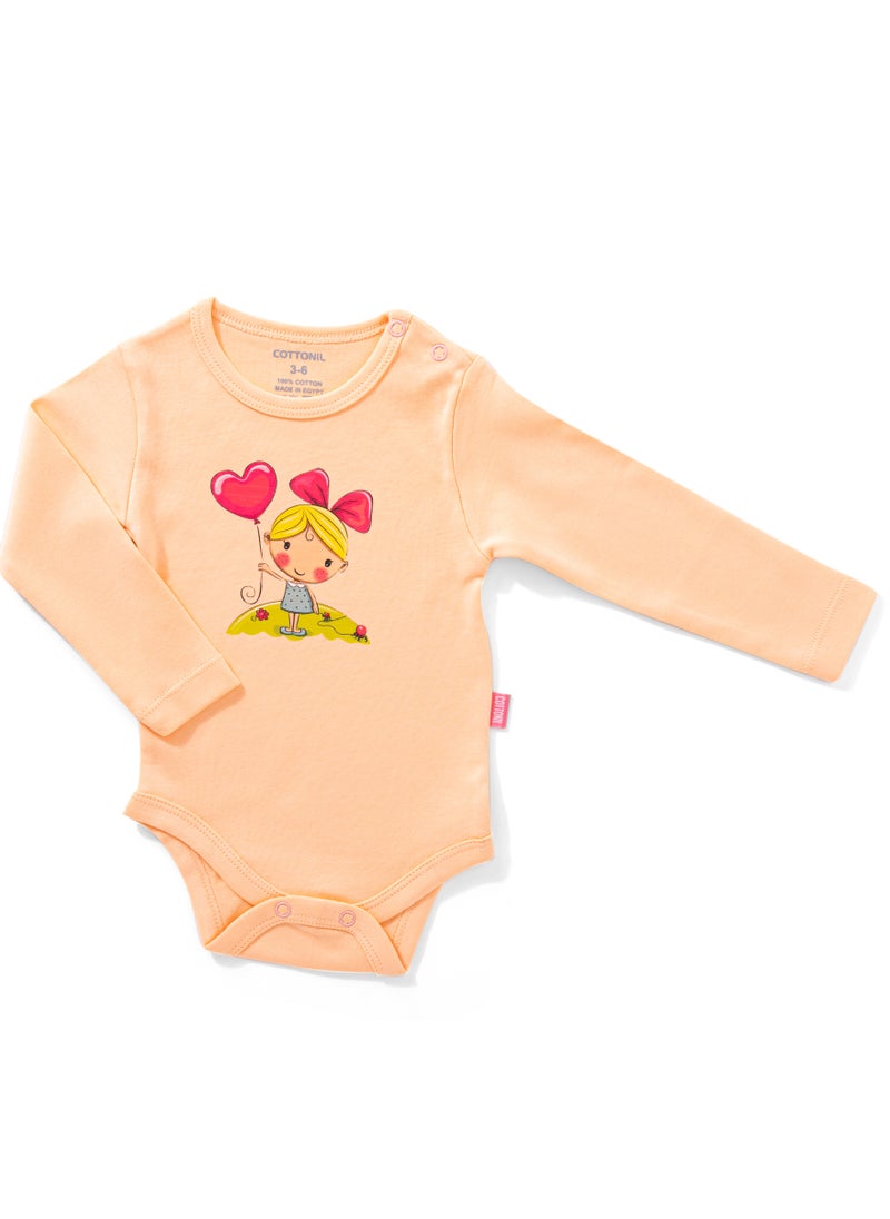 COTTONIL - Pack of 3 Cotton Long Sleeve Bodysuit for Baby - Image 1