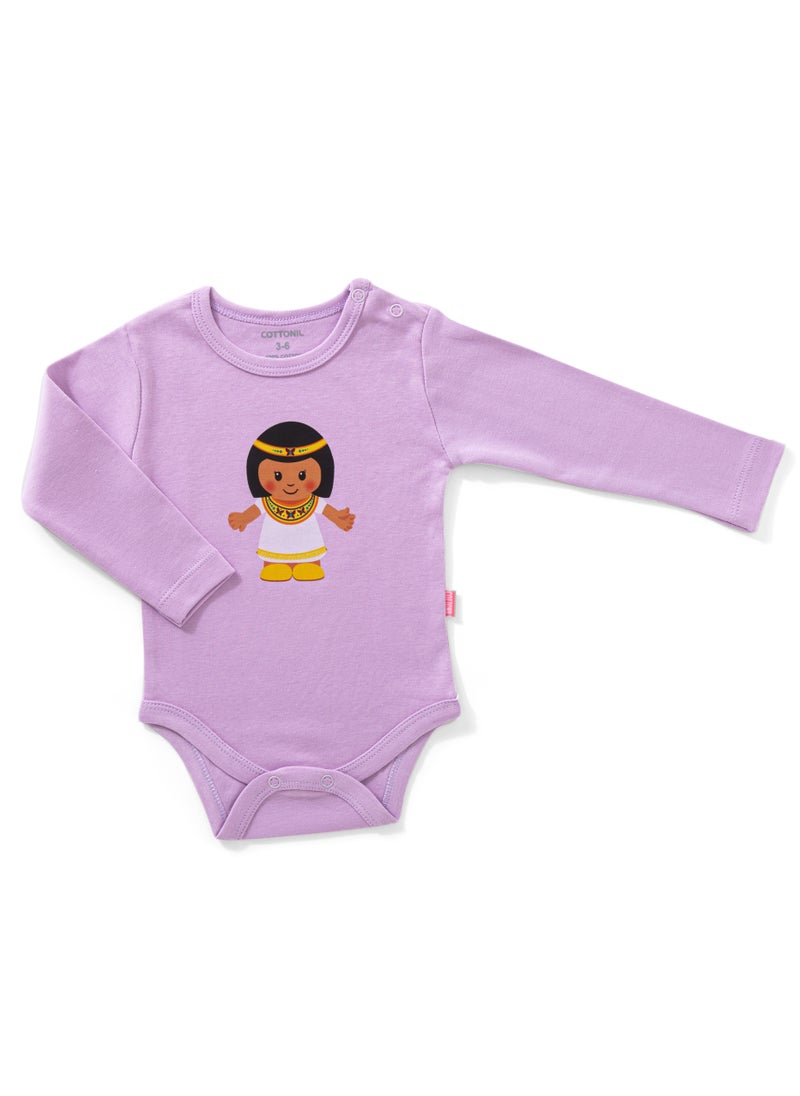 COTTONIL - Pack of 3 Cotton Long Sleeve Bodysuit for Baby - Image 1