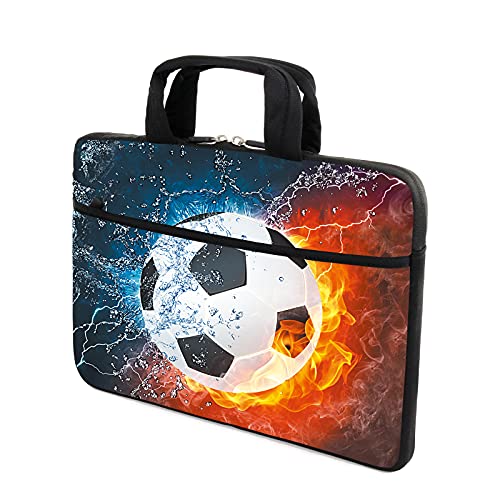 AMARY 11"/12"/13.3 inches Laptop Sleeve Ultrabook Case Notebook Sleeve PC Messenger Bag Tablet Case with Handle Accessory Pocket - Image 3