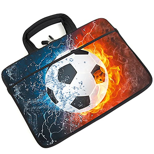 AMARY 11"/12"/13.3 inches Laptop Sleeve Ultrabook Case Notebook Sleeve PC Messenger Bag Tablet Case with Handle Accessory Pocket - Image 2