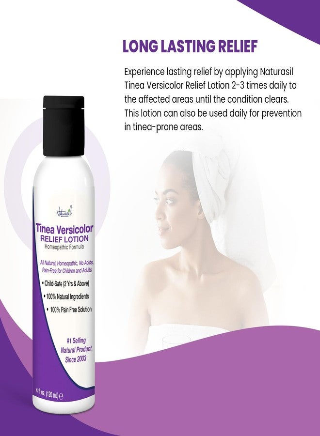 Naturasil لوسيون ناتوراسيل المعتمد على الكبريت لأنواع مختلفة من السعفة وتفاوت لون البشرة | تركيبة نباتية لطيفة ولكن قوية للأطفال والبالغين | عناية مهدئة لجميع أنواع البشرة | 113غ - Image 4