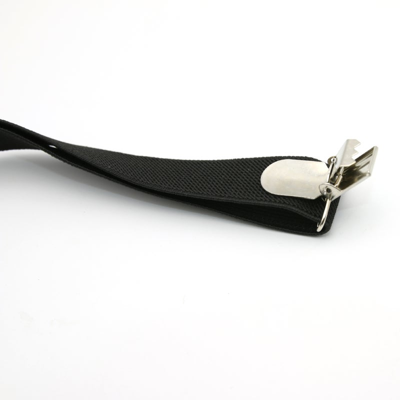 Adult Strap Strap Strap Adjustable Triple Clip Elastic 2.5Cm Wide Black Best Man Strap Multicolor Available For Men And Women - Image 5