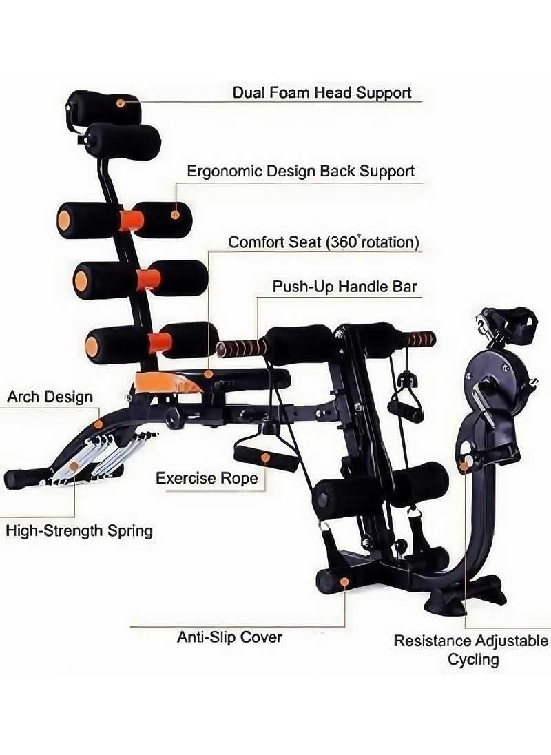 KUYING Max Strength Six Pack Care Fitness Machine Abdominal Exercise Home Gym Fitness Ab Booster Workout Machine Multi Color جهاز تمارين البطن و الجسم  - Image 5