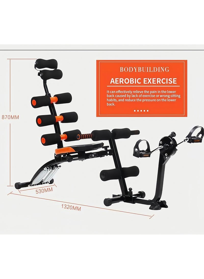 Max Strength Six Pack Care Fitness Machine Abdominal Exercise Home Gym Fitness Ab Booster Workout Machine Multi Color جهاز تمارين البطن و الجسم