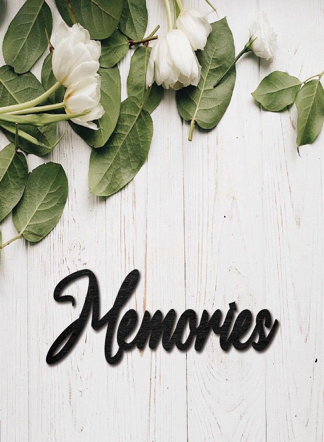 لوحة خشبية سوداء غير مكتملة التشطيب، تحمل عبارة "ذكريات كوخ الاختباء"، مصنوعة بتقنية القطع بالليزر، مثالية لتزيين الجدران. مصنوعة من خشب الزيزفون، وهي منحوتة معلقة لتزيين الأعمال اليدوية، مناسبة لغرفة المعيشة أو المنزل الريفي. مقاس 11.9 × 3.5 بوصة. - Image 5