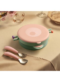 Babycare Babycare - Water Heating & Cooling Bowl Set, Willett Lavender Green, BPA-Free, Non-Toxic, Insulated Design, Safe for Babies, Easy to Clean, Temperature Control, Durable, Portable, Ideal for Baby Feeding  - Image 2