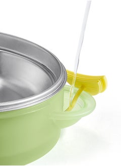 Babycare Babycare - Water Heating & Cooling Bowl Set, Willett Lavender Green, BPA-Free, Non-Toxic, Insulated Design, Safe for Babies, Easy to Clean, Temperature Control, Durable, Portable, Ideal for Baby Feeding  - Image 5
