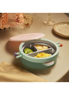 Babycare Babycare - Water Heating & Cooling Bowl Set, Willett Lavender Green, BPA-Free, Non-Toxic, Insulated Design, Safe for Babies, Easy to Clean, Temperature Control, Durable, Portable, Ideal for Baby Feeding  - Image 3