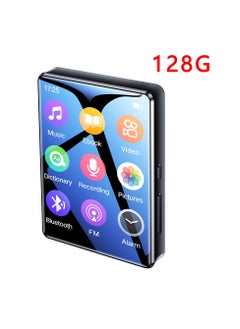 ارواق مشغل Mp3، مشغل موسيقى بشاشة كاملة 2.4 بوصة، مشغل صوت ستيريو هاي فاي بلوتوث بشاشة تعمل باللمس بالكامل، مشغل راديو مسجل صوت قابل لإعادة الشحن مع مكبر صوت مدمج، (دعم تمديد الذاكرة بسعة 128 جيجابايت)  - Image 1