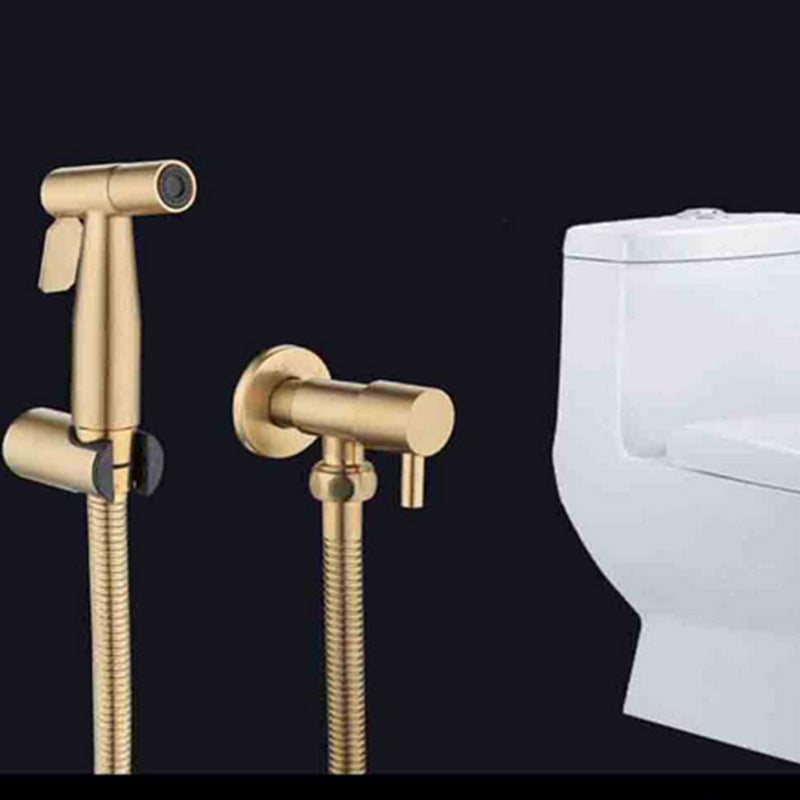 Gold Toilet Spray Gun Set Bathroom 304 Faucet Bidet All-Steel Cleaning Water Gun Spray Showerhead - Image 2