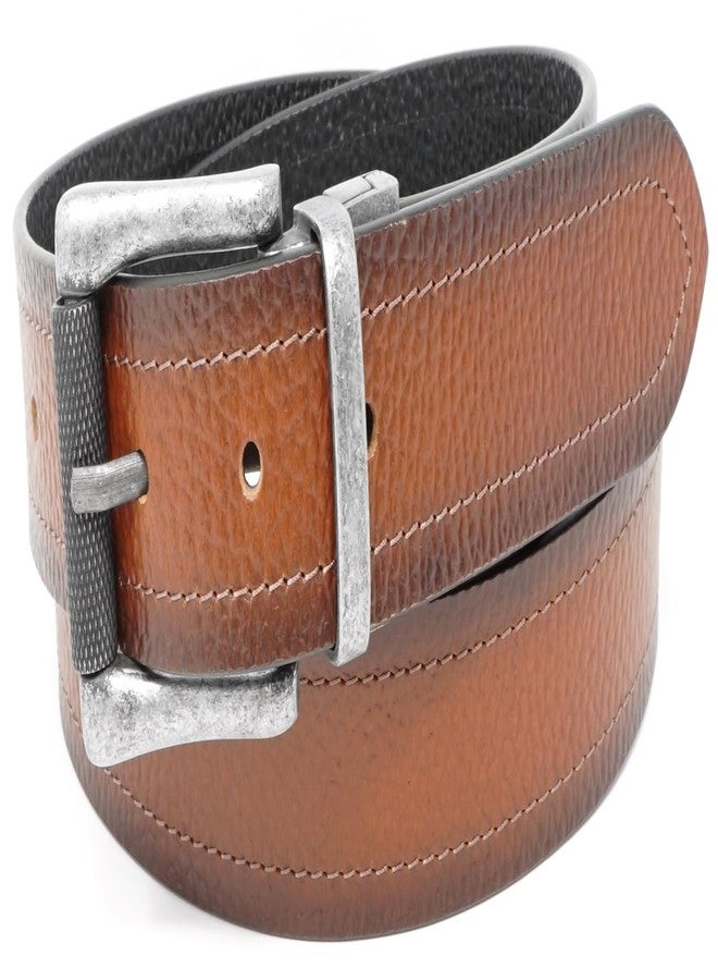 Florsheim Men's Brower 35mm Genuine Leather Reversible Belt, Black to Cognac, 34 - Image 1