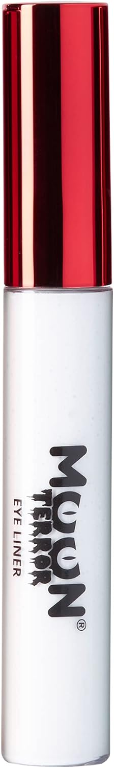 Halloween Eye Liner 10ml SFX Make up for Halloween Vampire Zombie Theatre l Special Effects Make up Wicked White