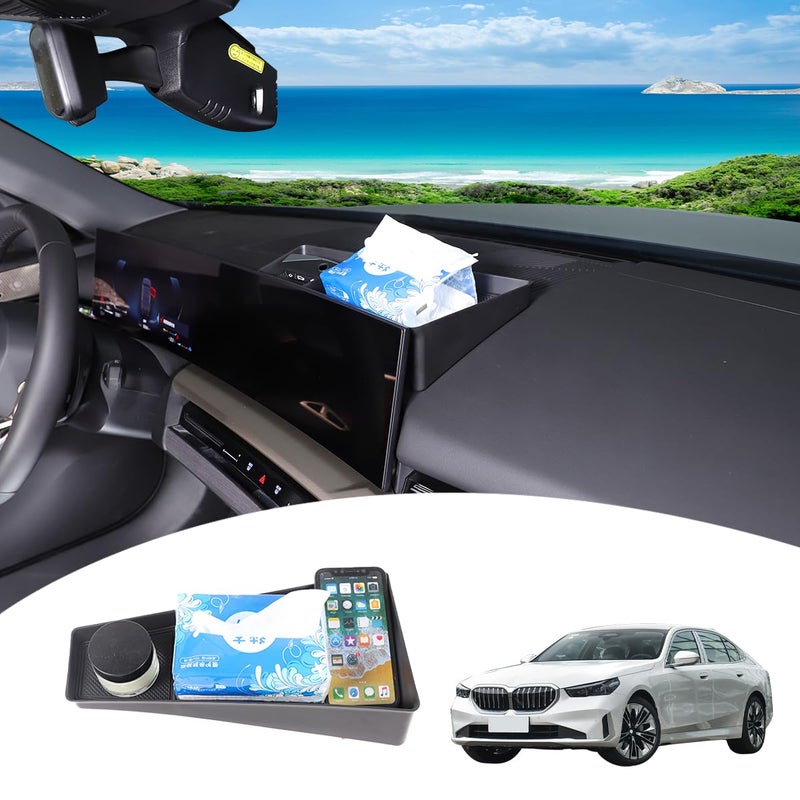 منظم تخزين درج مركز التحكم في السيارة JONKOKO ABS متوافق مع BMW 5 Series G60 20242025