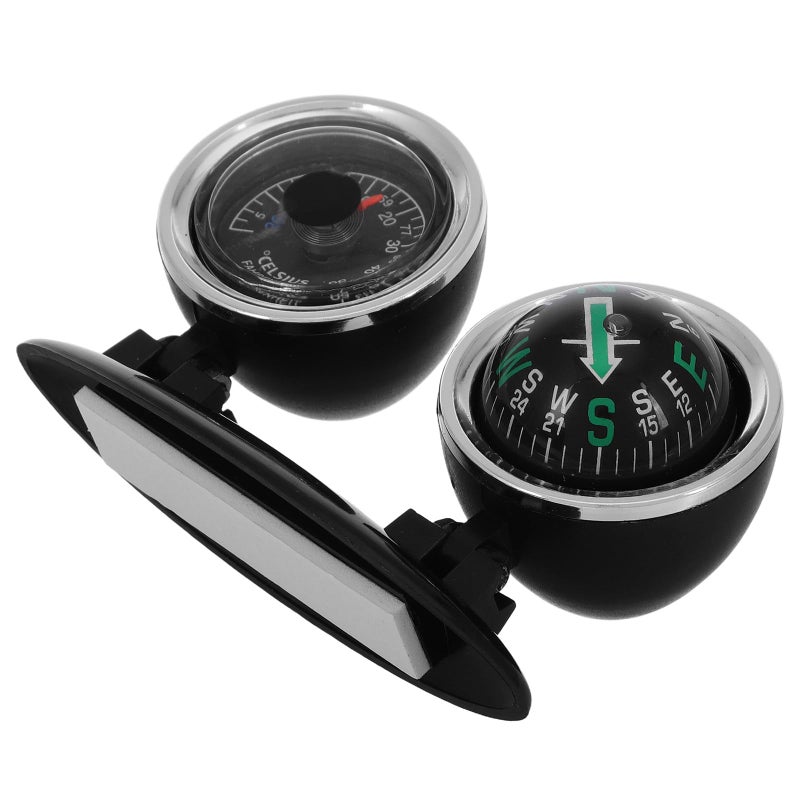 Two In One Auto Interior Marine Dashboard Compass Guide Ball For Vehicle Boat Hiking Outdoor - Image 2