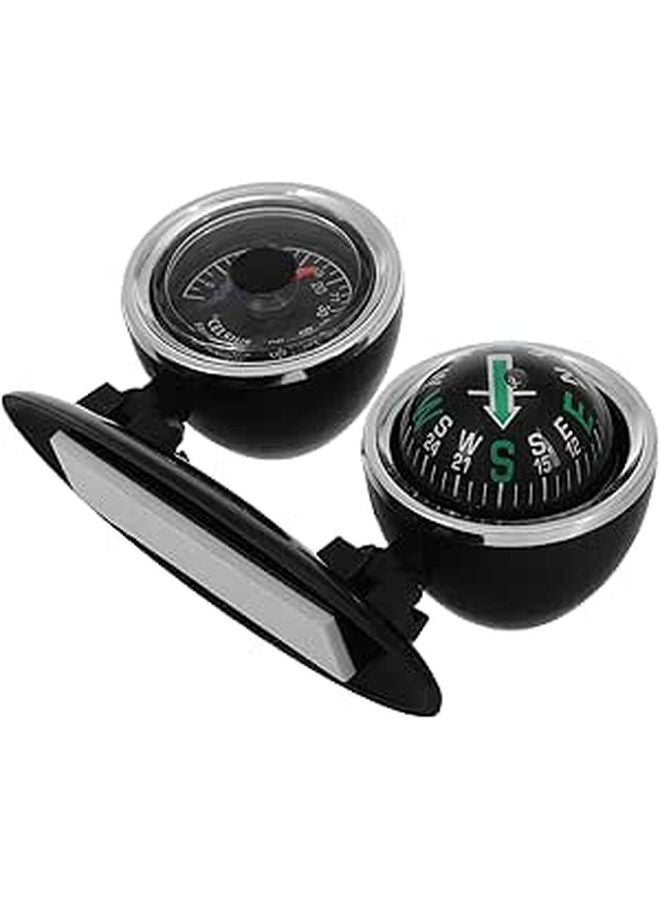 Two In One Auto Interior Marine Dashboard Compass Guide Ball For Vehicle Boat Hiking Outdoor - Image 1