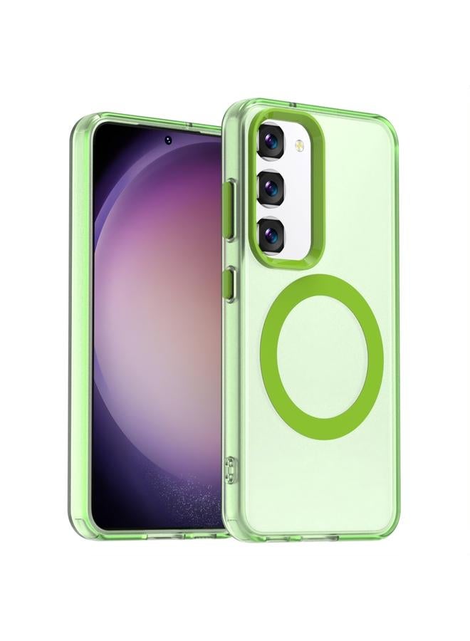 اس-توب جراب لهاتف Samsung Galaxy S23 5G Candy Magsafe PC Hybrid TPU - Image 1