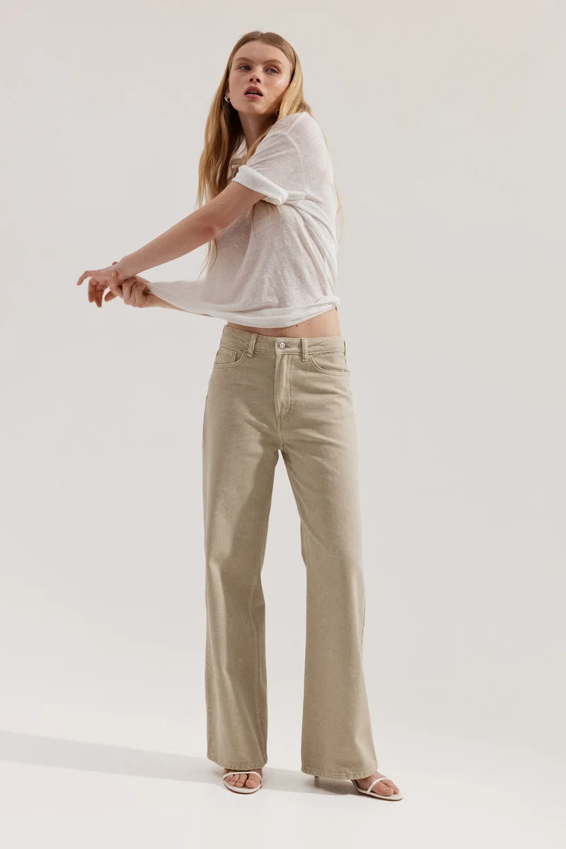 H&M Wide Ultra High Jeans