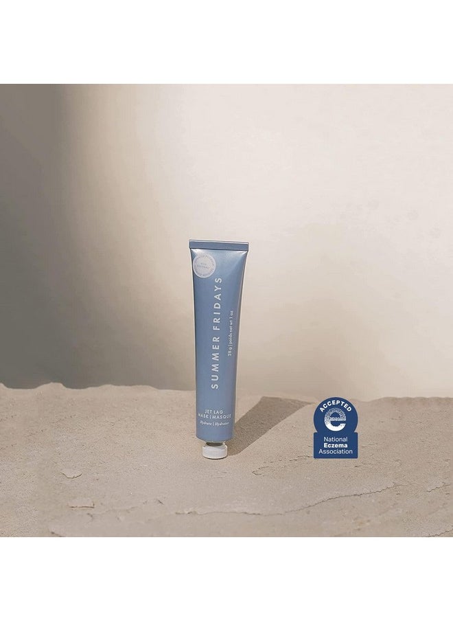 SUMMER FRIDAYS Jet Lag Mask Mini - Hydrating Face Mask + Moisturizer - Made With Hyaluronic Acid, Niacinamide, Glycerin + Antioxidants - Helps Nourish Skin For A Renewed + Radiant Complexion (1 Oz)  - Image 2