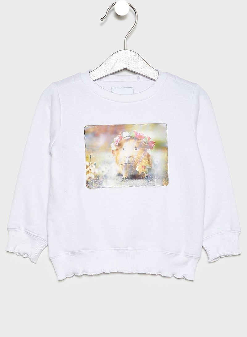 Reserved Kids Graphic Sweatshirt - Image 1