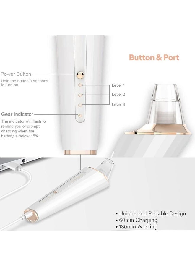 Electric Blackhead Remover Device – Powerful Suction for Clearer, Healthier Skin - Image 4