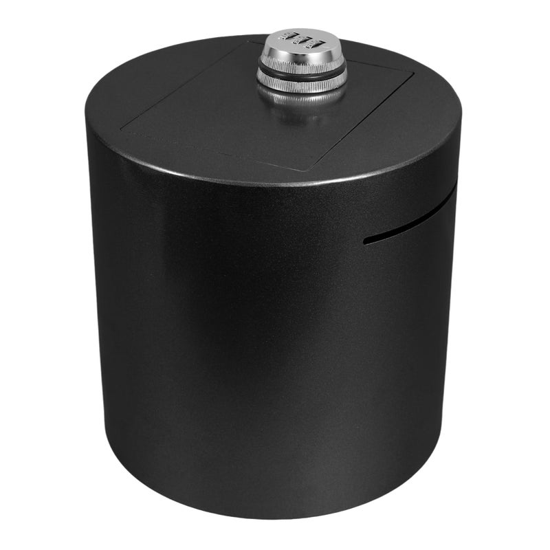 Electronic Password Lock Metal Piggy Bank Money Savings Jar Coin Container - Image 2